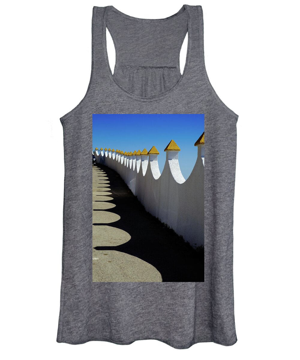 Wall Women's Tank Top featuring the photograph Wall by Gary Browne