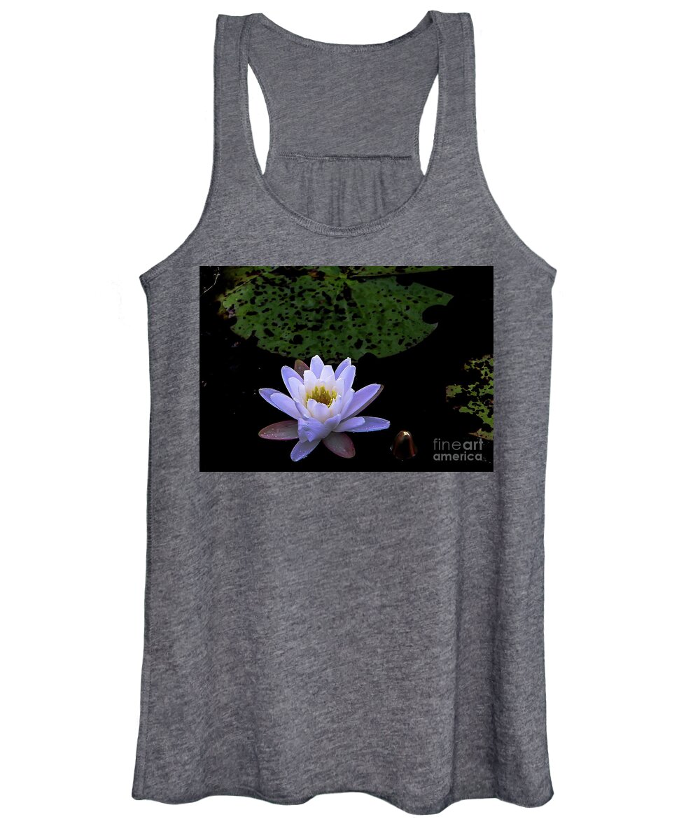 Tree Women's Tank Top featuring the photograph Water Lily by Scott Moore