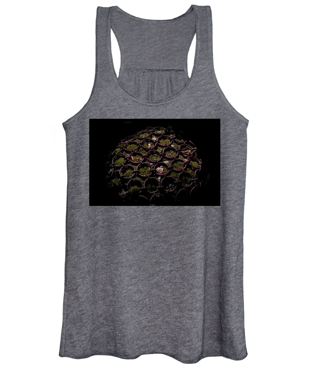 Chain Women's Tank Top featuring the photograph Weighted Down by Vicky Edgerly