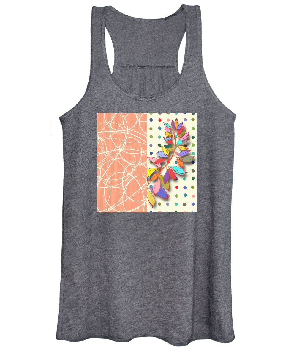  Women's Tank Top featuring the digital art What You Touch Is Touching You by Steve Hayhurst