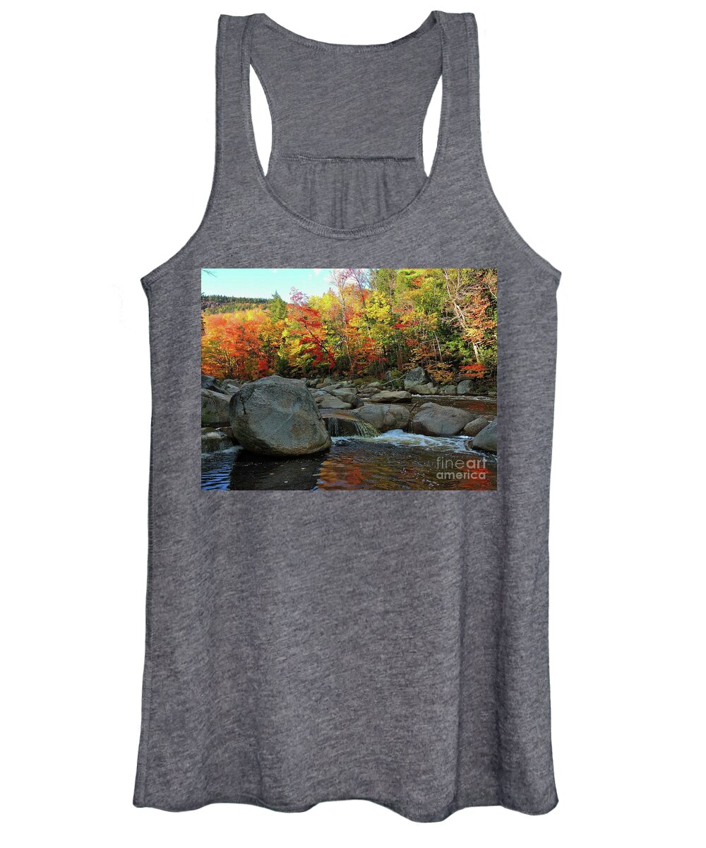  River Women's Tank Top featuring the photograph White Mountains #3 by Marcia Lee Jones