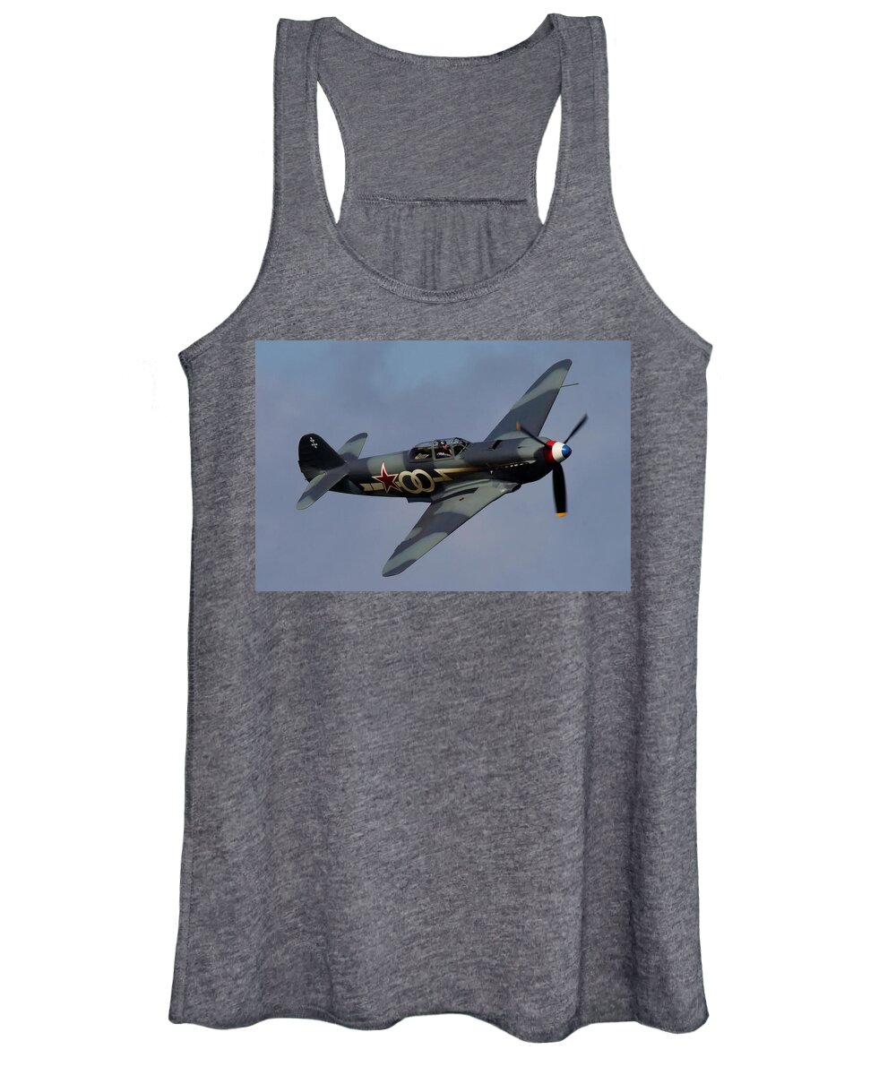 Ww2 Women's Tank Top featuring the photograph Yak 3 by Neil R Finlay