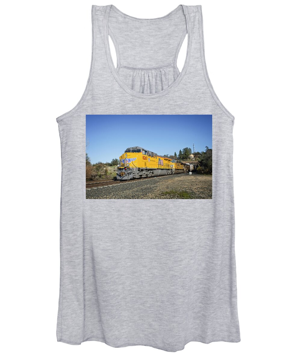 California Women's Tank Top featuring the photograph Up 8267 #1 by Jim Thompson