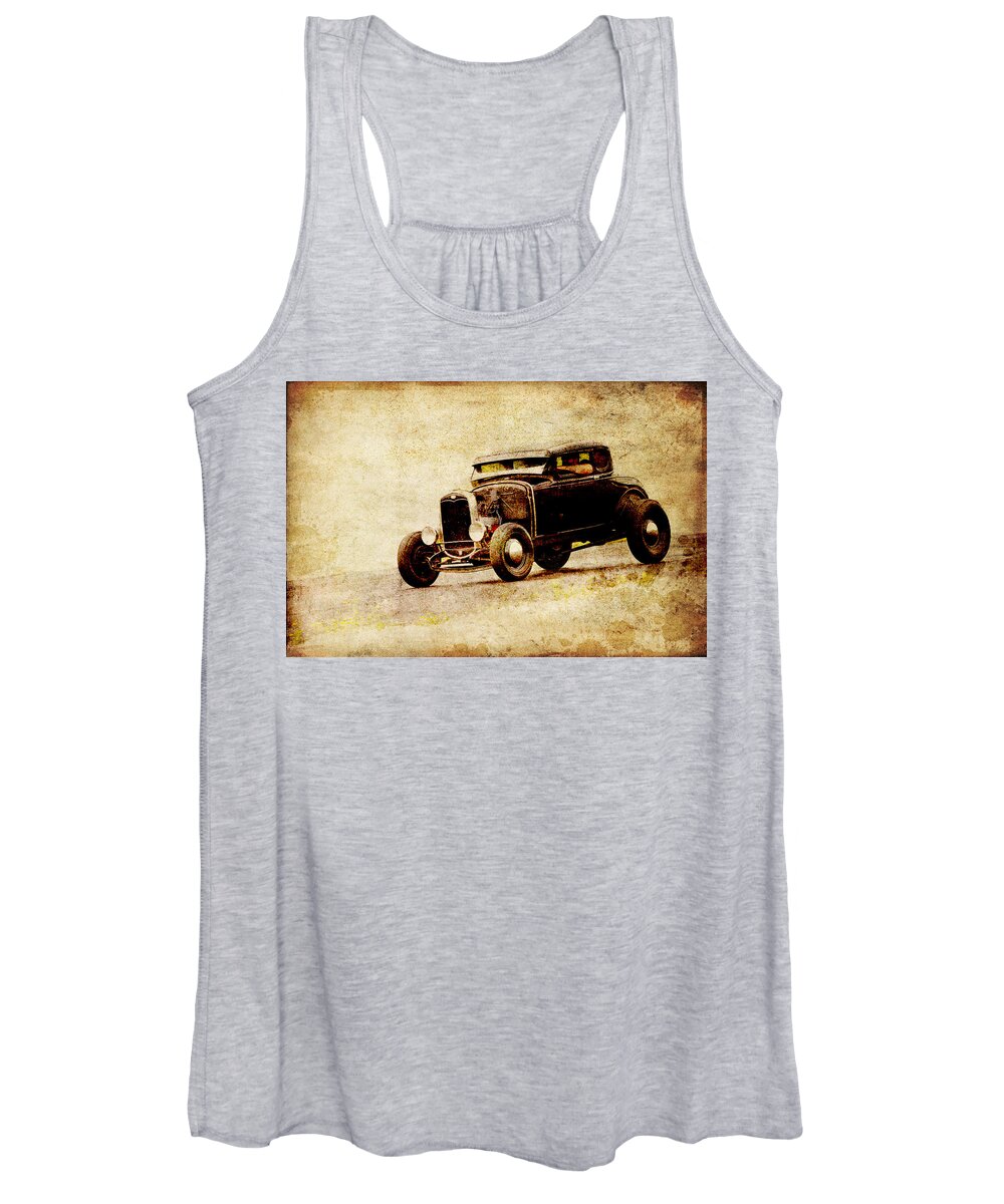  Kustom Kulture Women's Tank Top featuring the photograph Hot Rod Ford #3 by Steve McKinzie