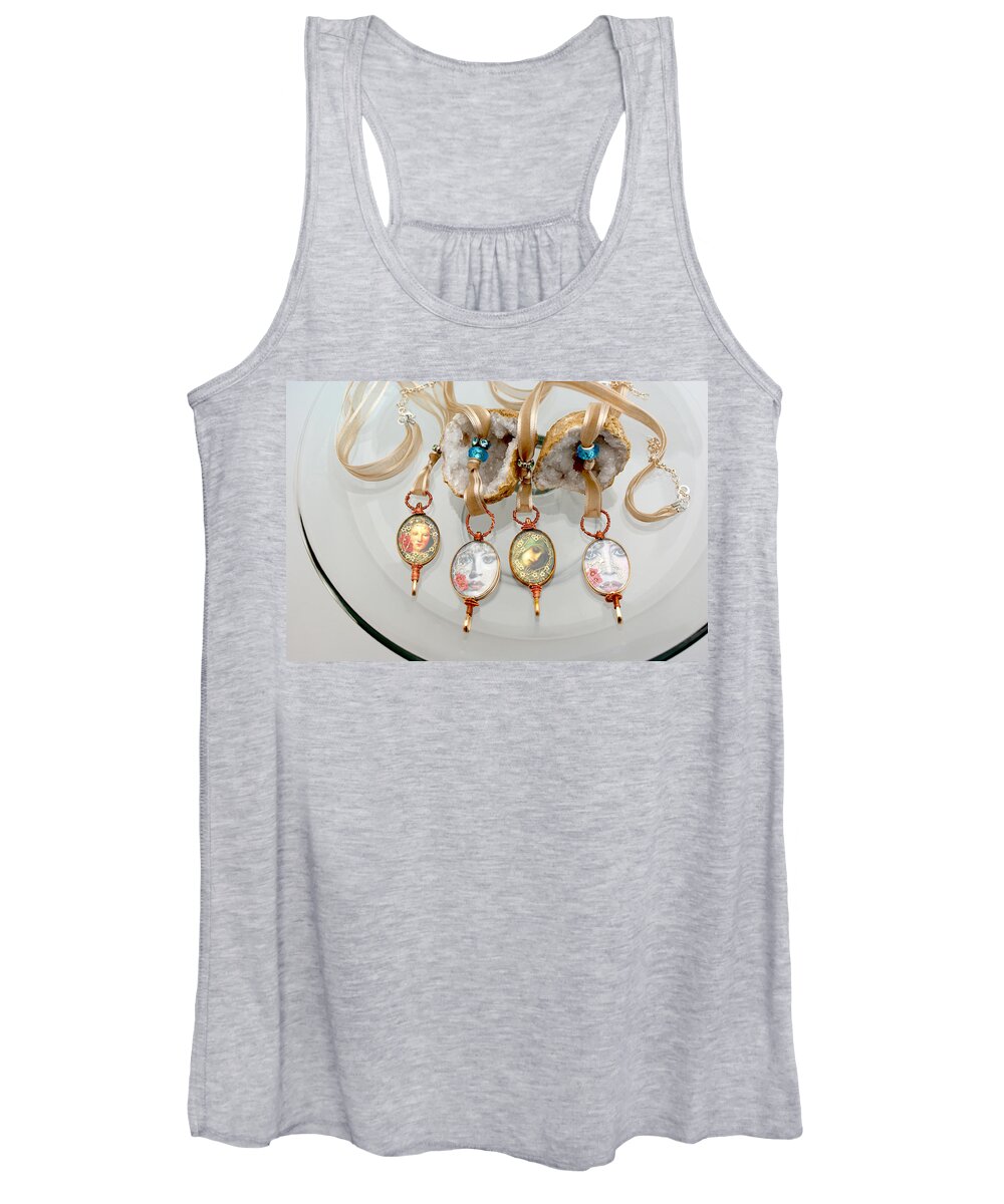 Jewelry Women's Tank Top featuring the jewelry Jewelry #6 by Judy Henninger
