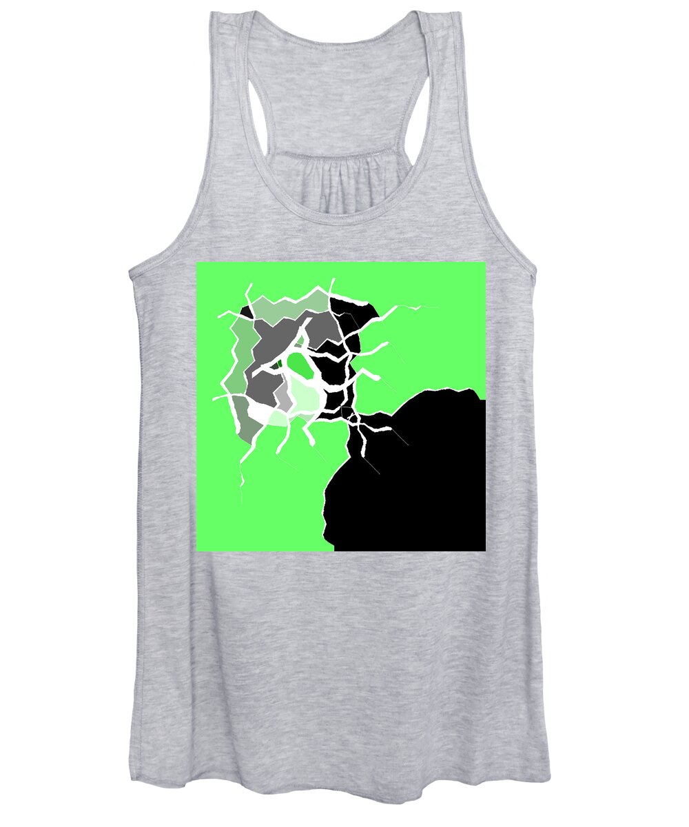 Abstract Women's Tank Top featuring the digital art 5040.16.13 #50401613 by Gareth Lewis