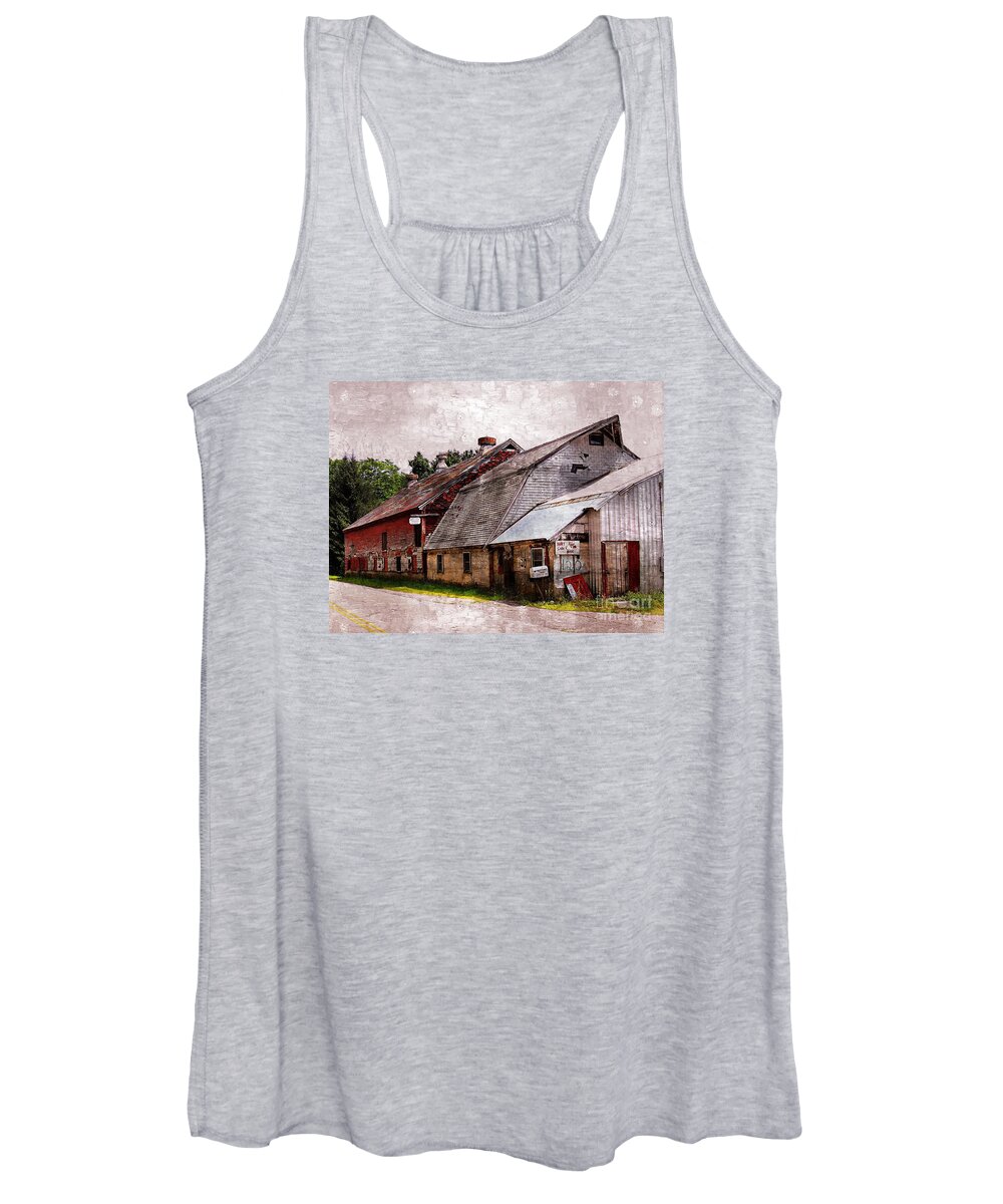 Architecture Women's Tank Top featuring the photograph A Barn With Many Purposes by Marcia Lee Jones