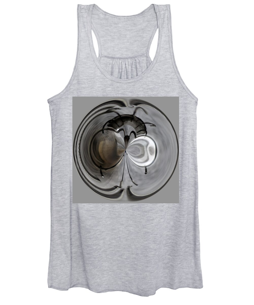 Light Projector Women's Tank Top featuring the photograph Blown Out Filament by Tikvah's Hope