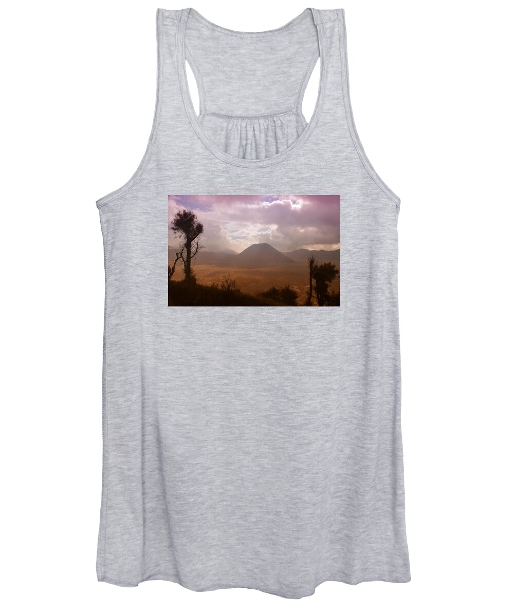 Bromo Women's Tank Top featuring the photograph Bromo by Miguel Winterpacht
