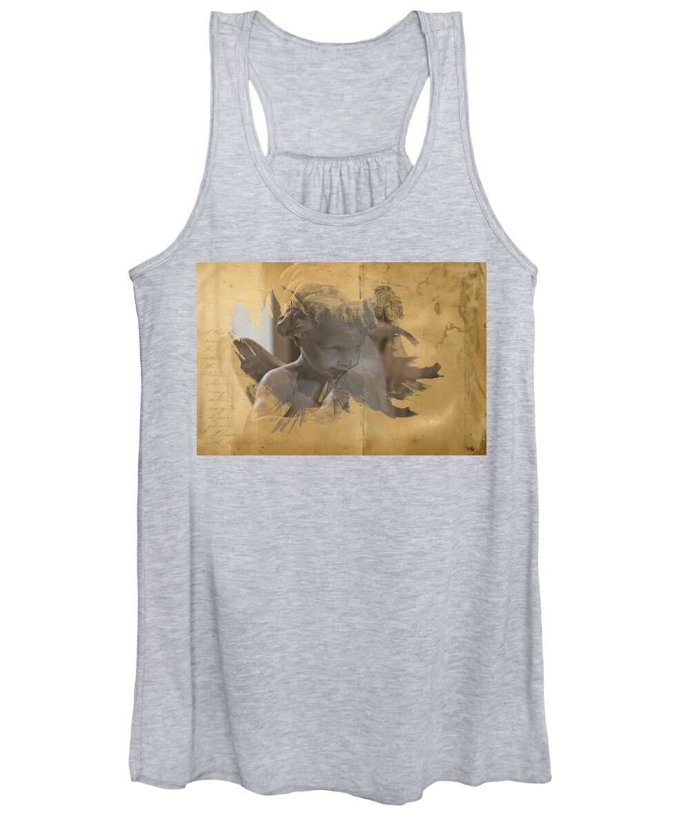 Arch Women's Tank Top featuring the photograph Cherub by Evie Carrier