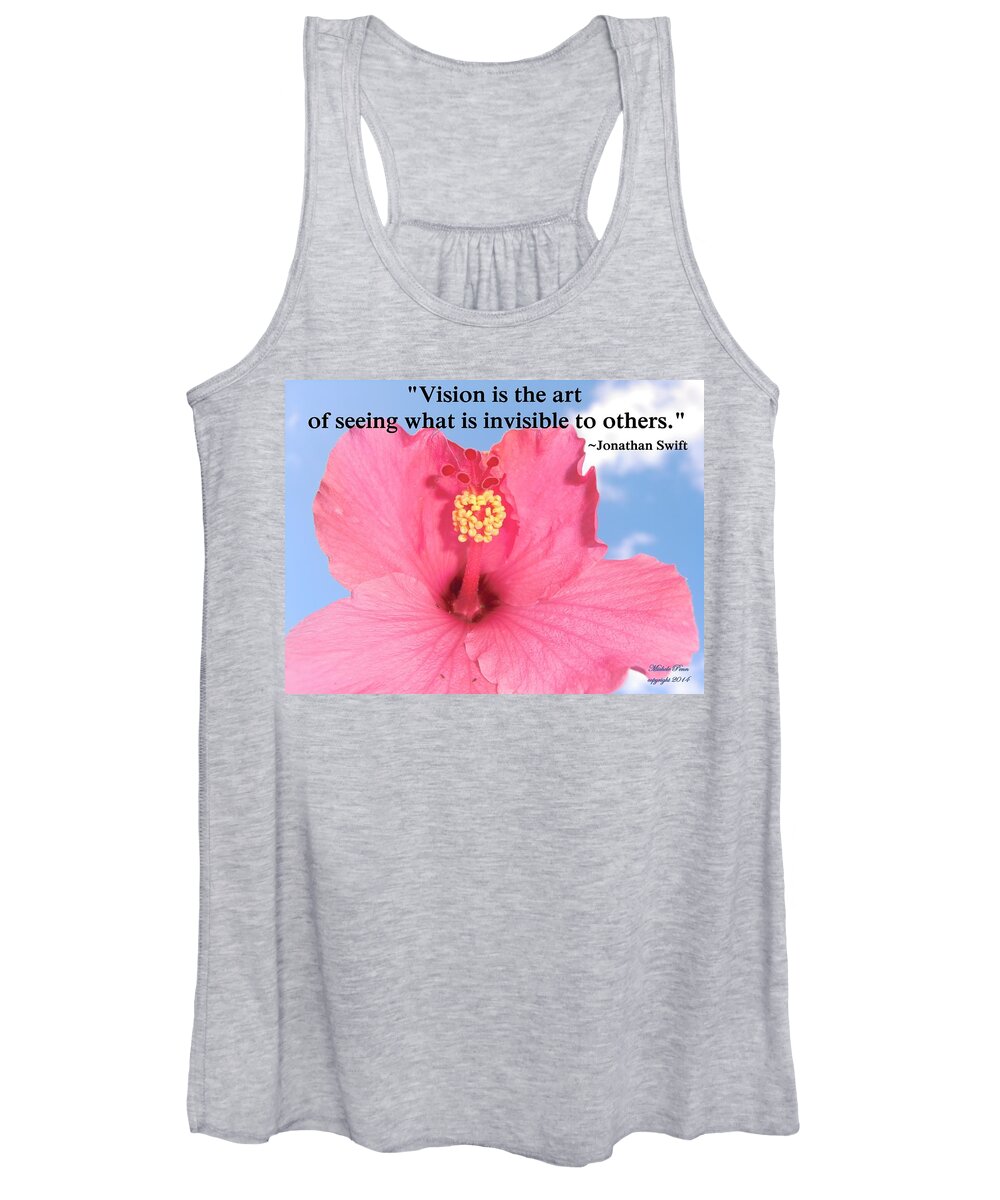 Happiness Women's Tank Top featuring the photograph Choose your Quote Choose your Picture 2 by Michele Penn