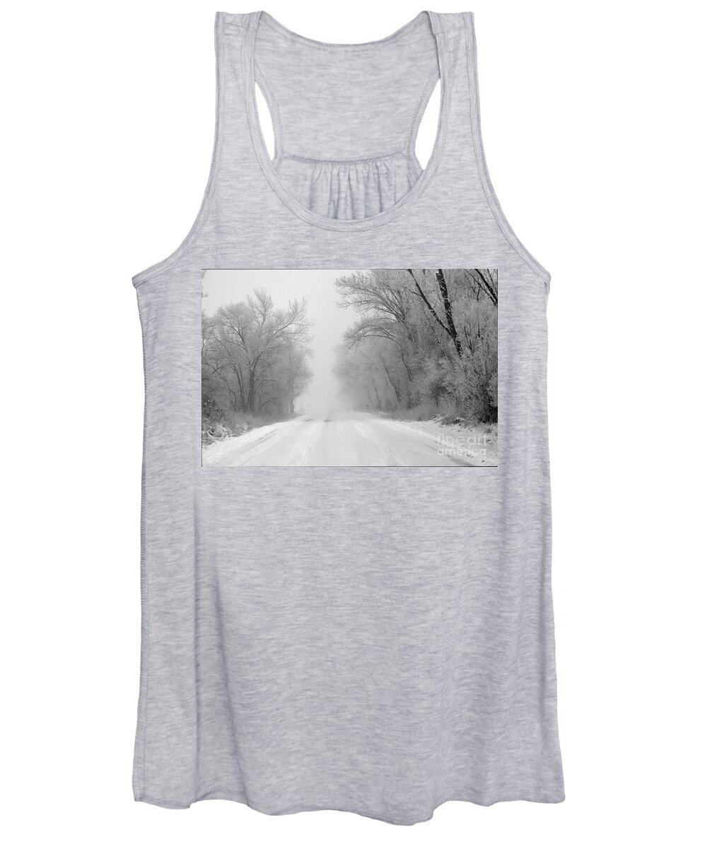 Colorado Women's Tank Top featuring the photograph Cold and Lonely by Bob Hislop