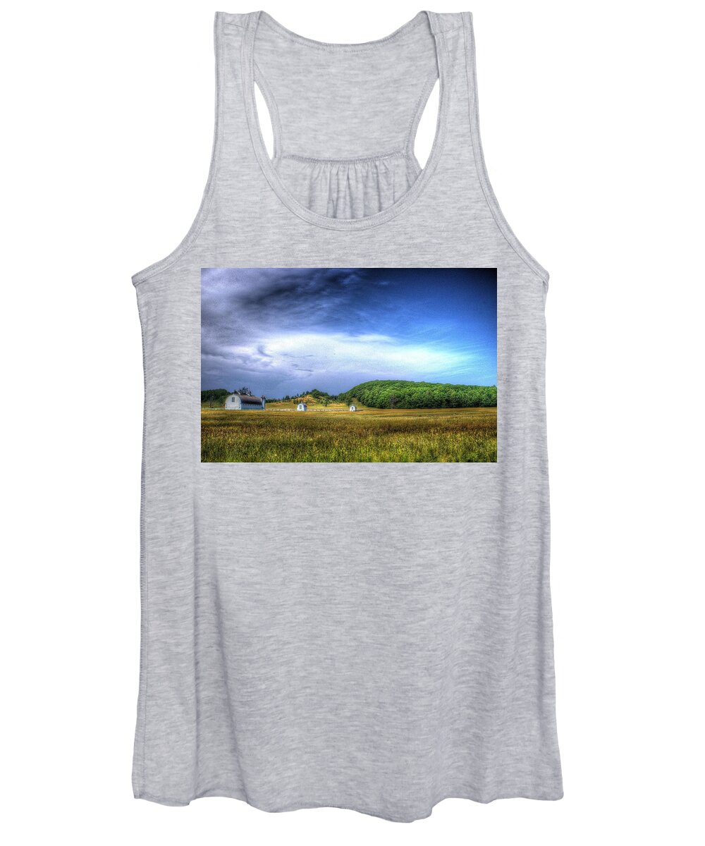 Farm Women's Tank Top featuring the photograph D. H. Day Farm by Randy Pollard