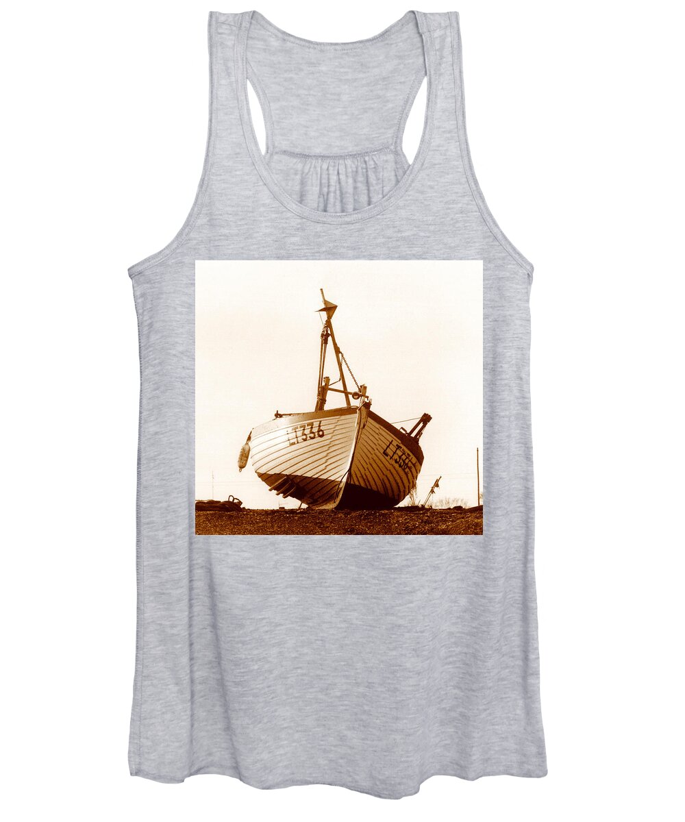 Fishing Boat Women's Tank Top featuring the photograph Fishing Boat by Peter Mooyman