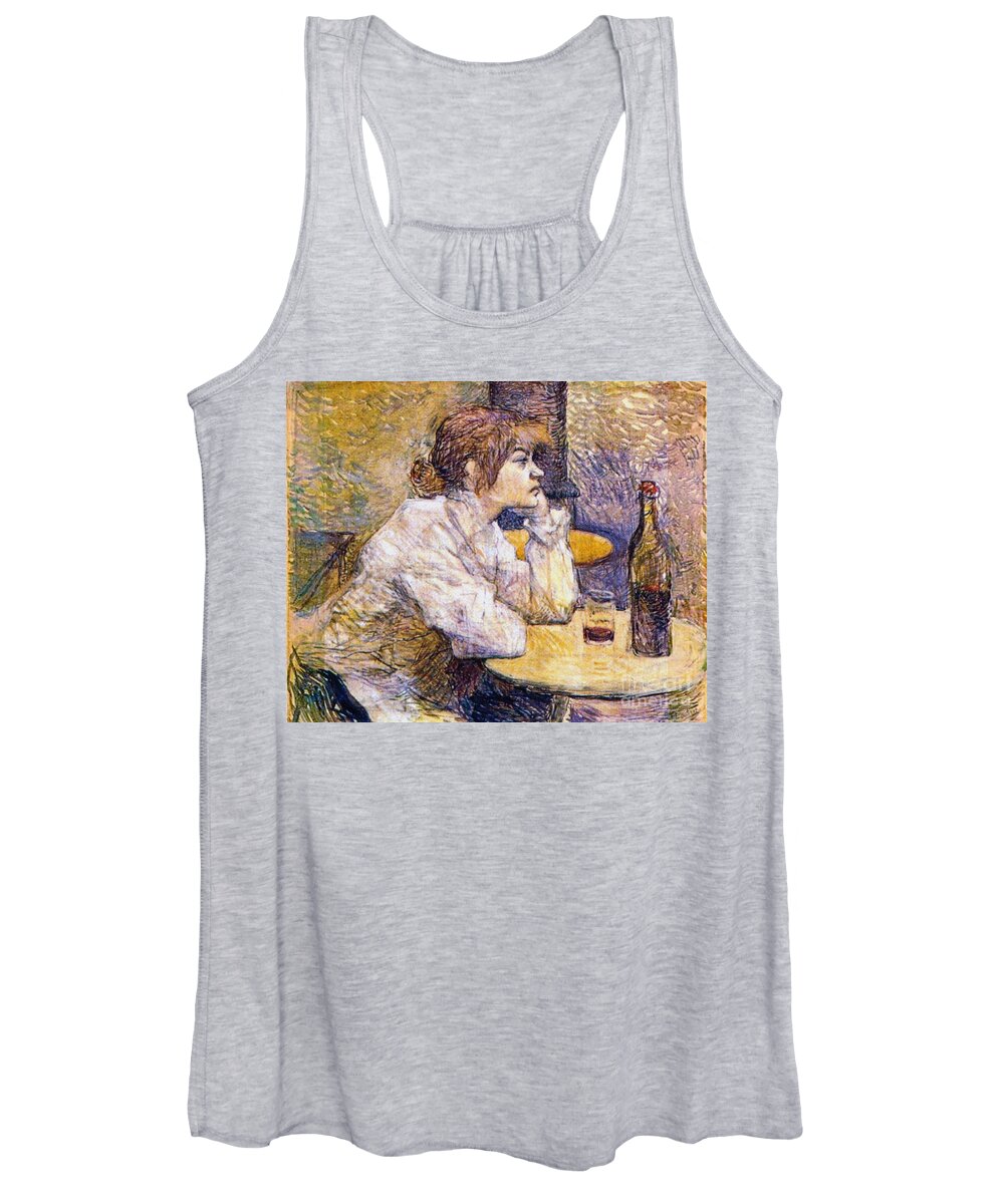 Hangover 1888 Women's Tank Top featuring the photograph Hangover 1888 by Padre Art
