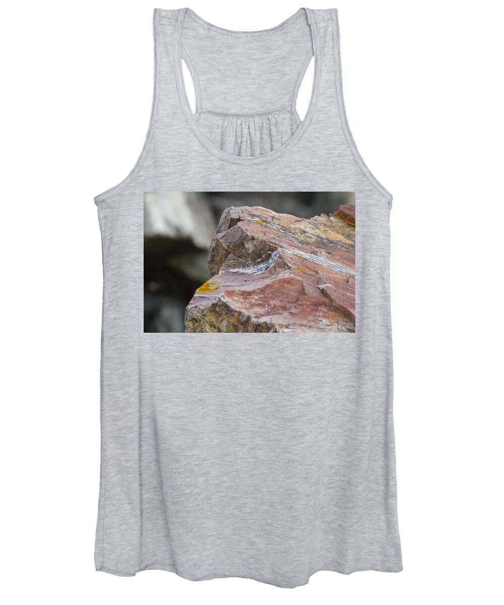 Granite Women's Tank Top featuring the photograph Hard Edge by Natalie Rotman Cote