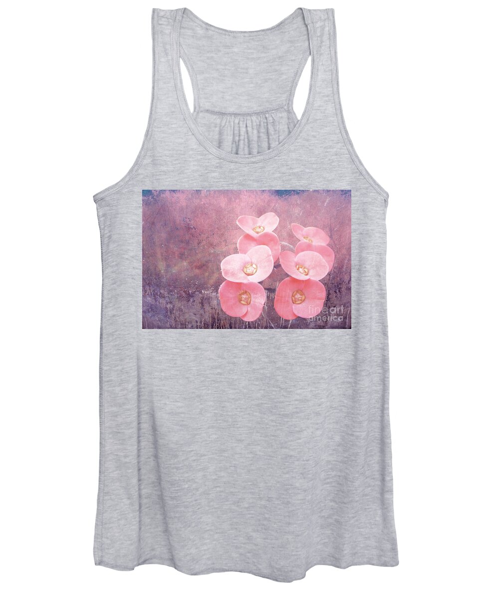 Flowers Women's Tank Top featuring the photograph Indulgence by Ellen Cotton