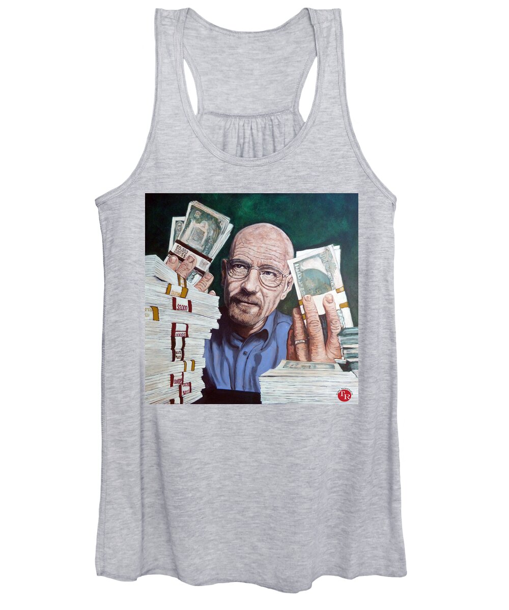 Insurance Women's Tank Top featuring the painting Insurance by Tom Roderick