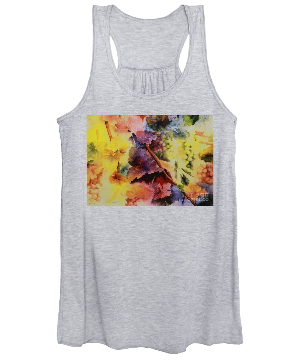 Still Life Women's Tank Top featuring the painting Le Magie d' Automne by Maria Hunt