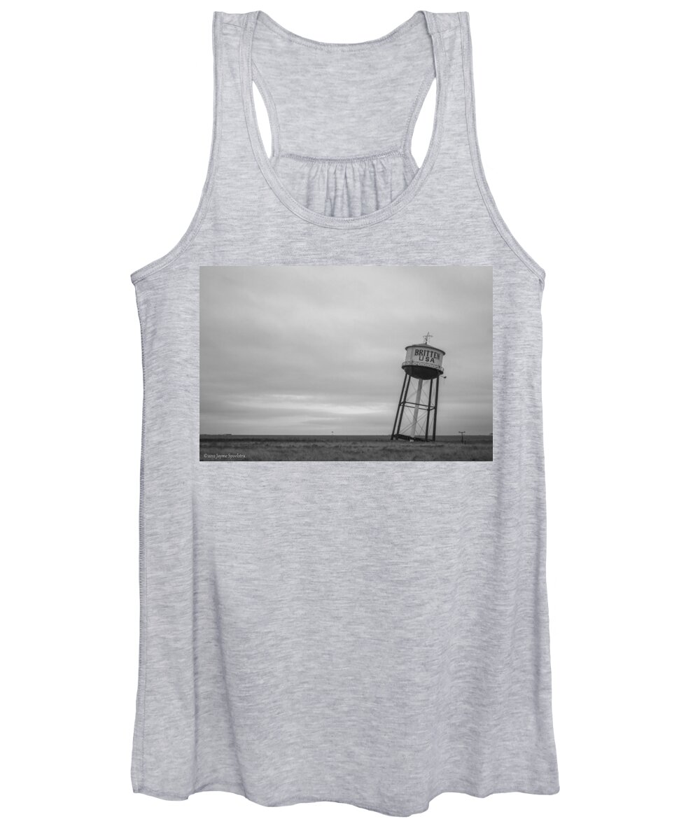 Leaning Women's Tank Top featuring the photograph Leaning Tower by Jayme Spoolstra