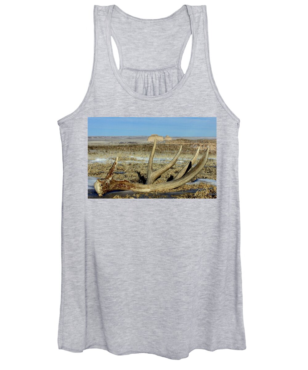 Pawnee Buttes Women's Tank Top featuring the photograph Life Above The Buttes by Shane Bechler