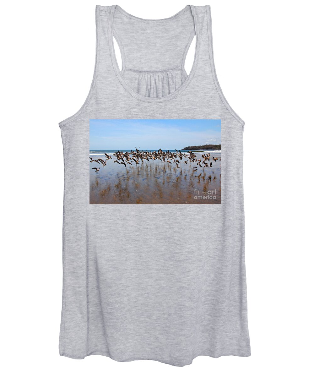 Panama Women's Tank Top featuring the photograph Lift Off by Bob Hislop