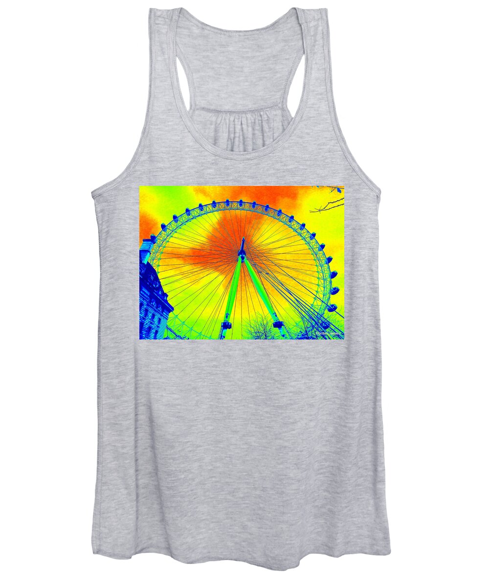 Landscape Women's Tank Top featuring the photograph London Icon 6 by Gordon James