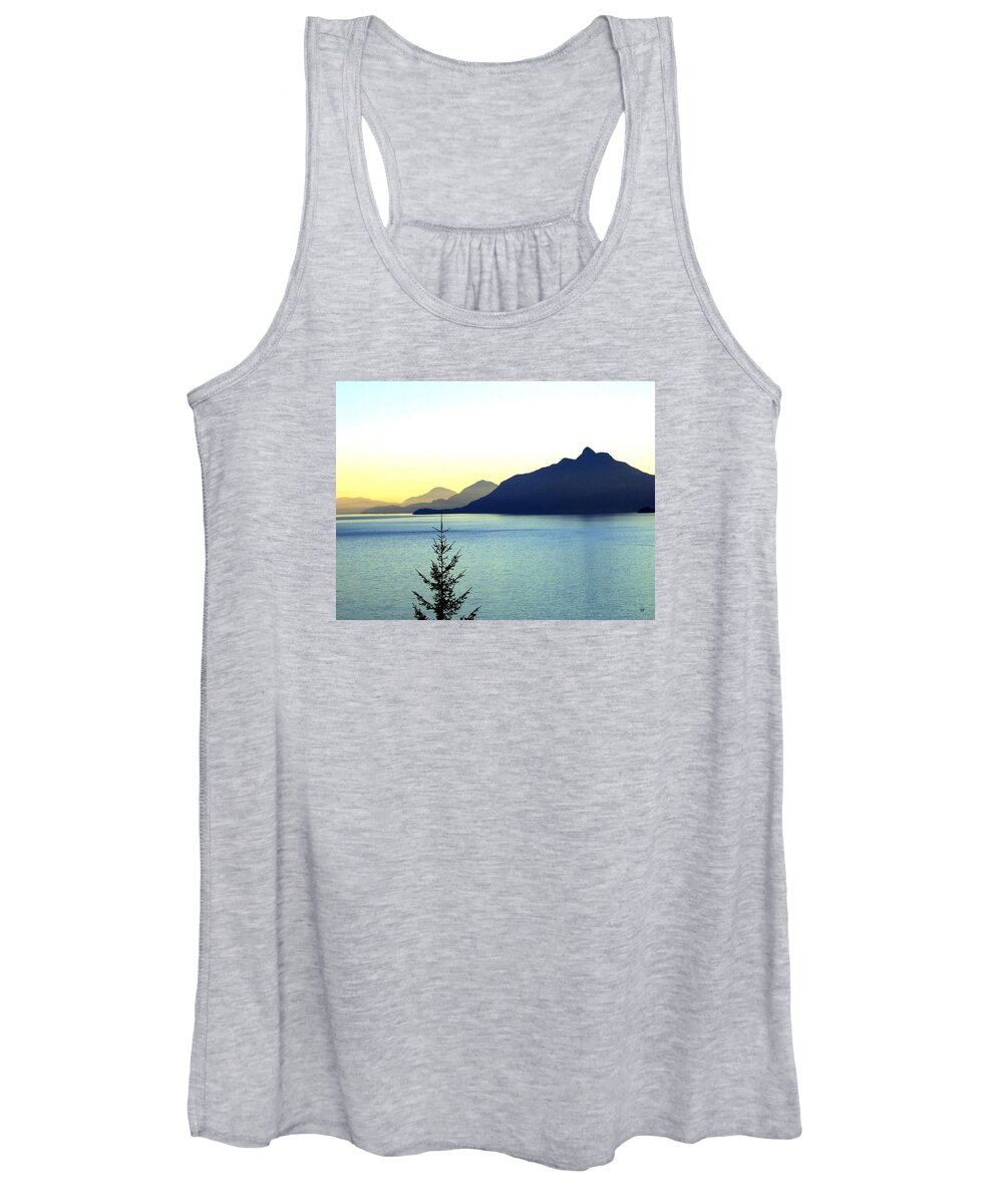 Vancouver Women's Tank Top featuring the photograph Magnificent Howe Sound by Will Borden