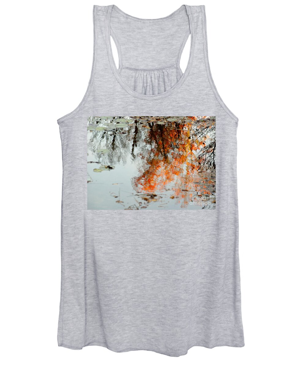 Tree Women's Tank Top featuring the photograph Natural Paint Daubs by Aimelle Ml