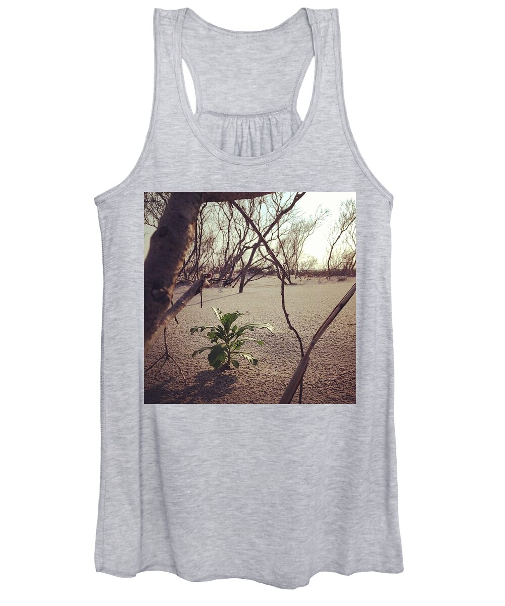 New Women's Tank Top featuring the photograph New by Katie Cupcakes