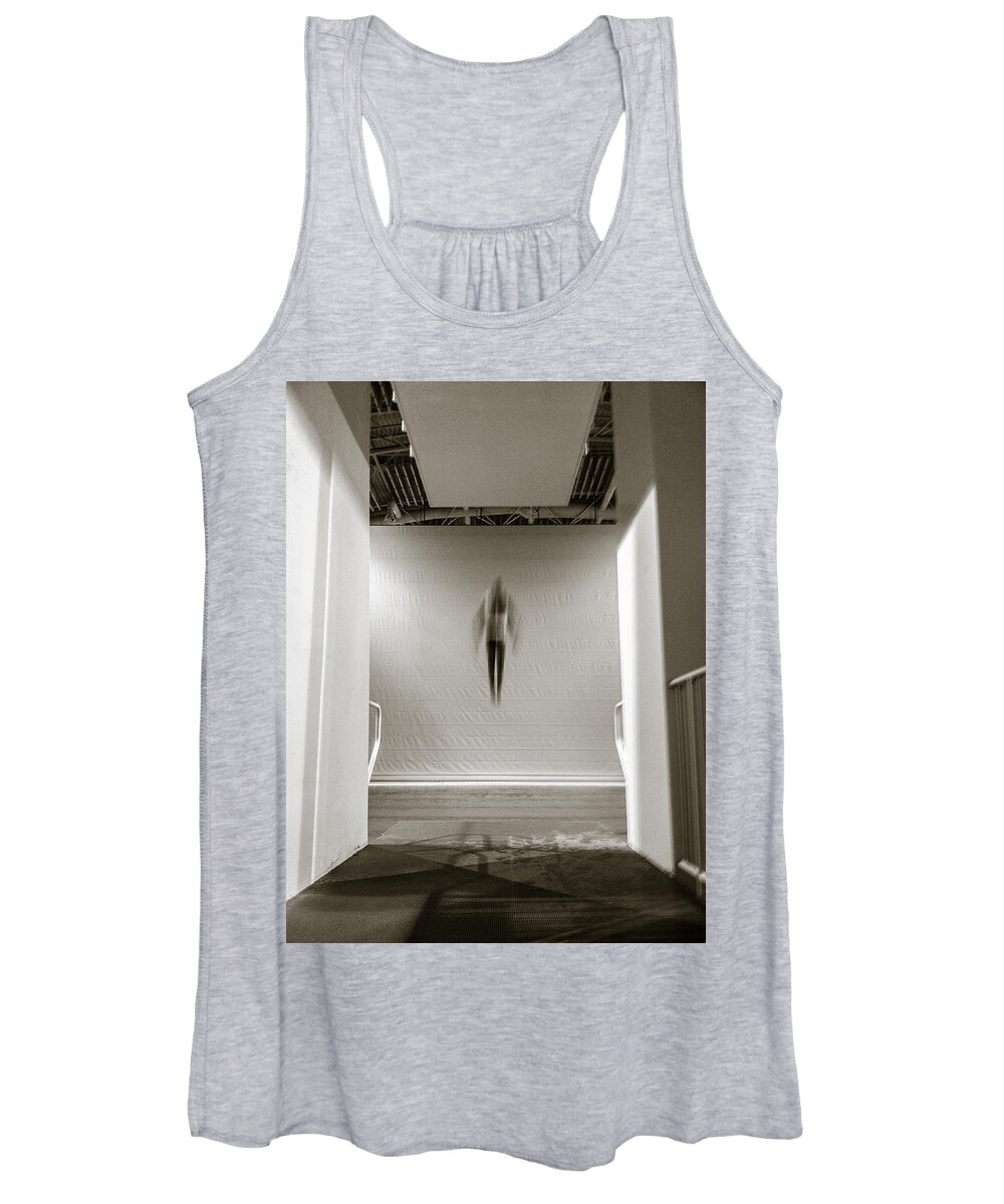 Impressionist Women's Tank Top featuring the photograph Newton's First Law by Alex Lapidus