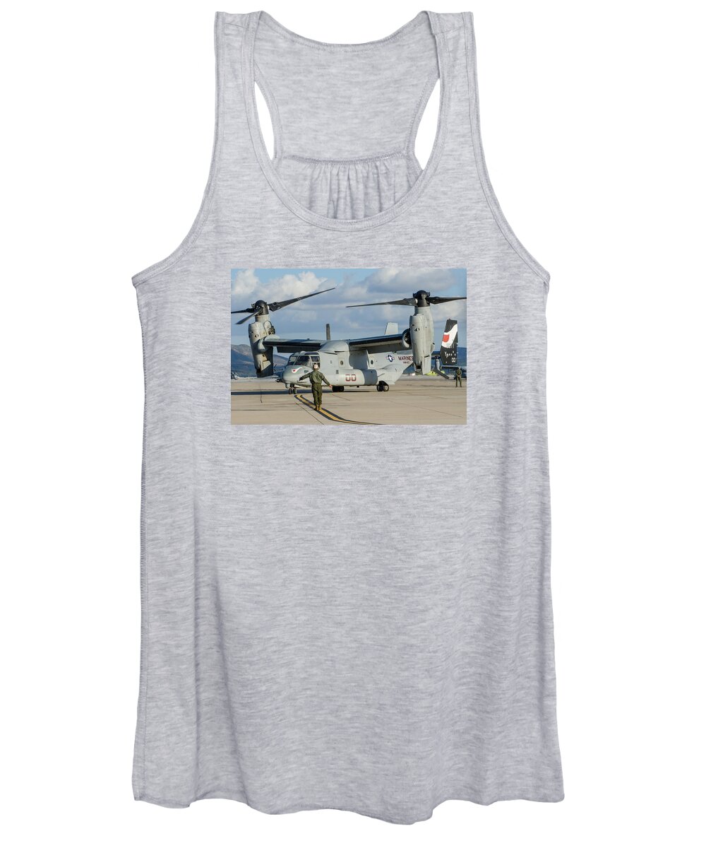 On The Mark Women's Tank Top featuring the photograph On The Mark by Susan McMenamin