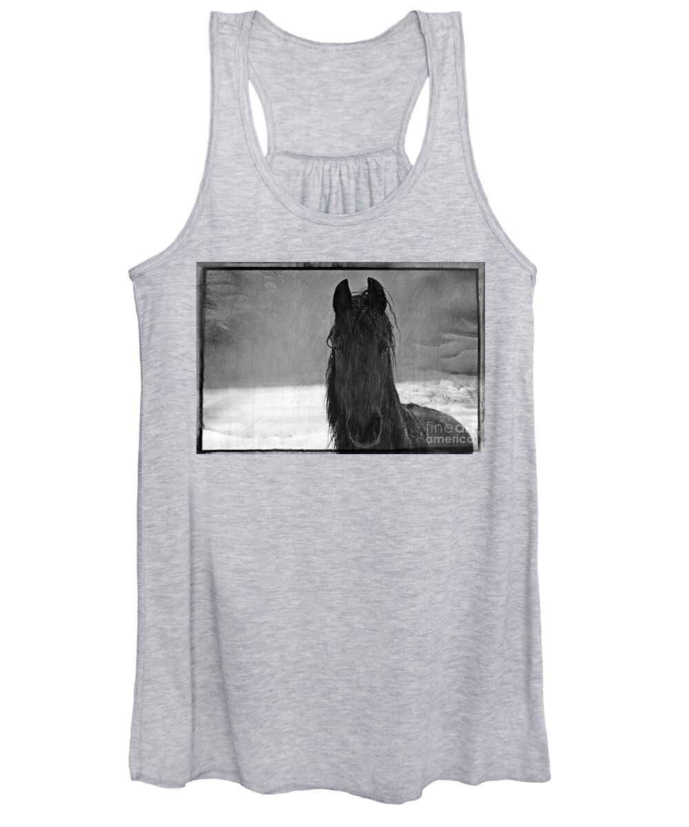 Animal Women's Tank Top featuring the photograph Peace in the Storm by Michelle Twohig