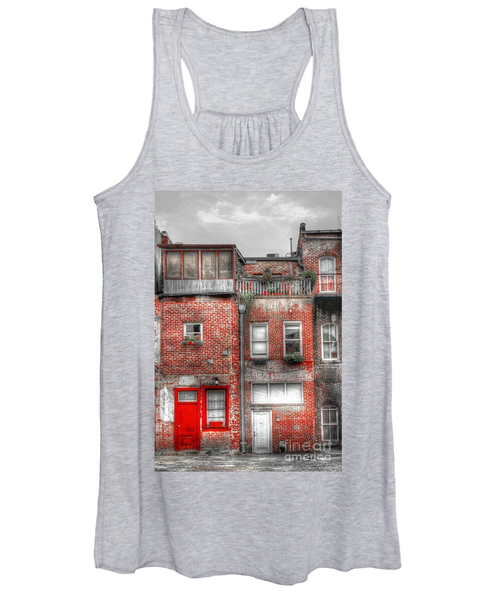 Vintage Women's Tank Top featuring the photograph Red by Dan Stone