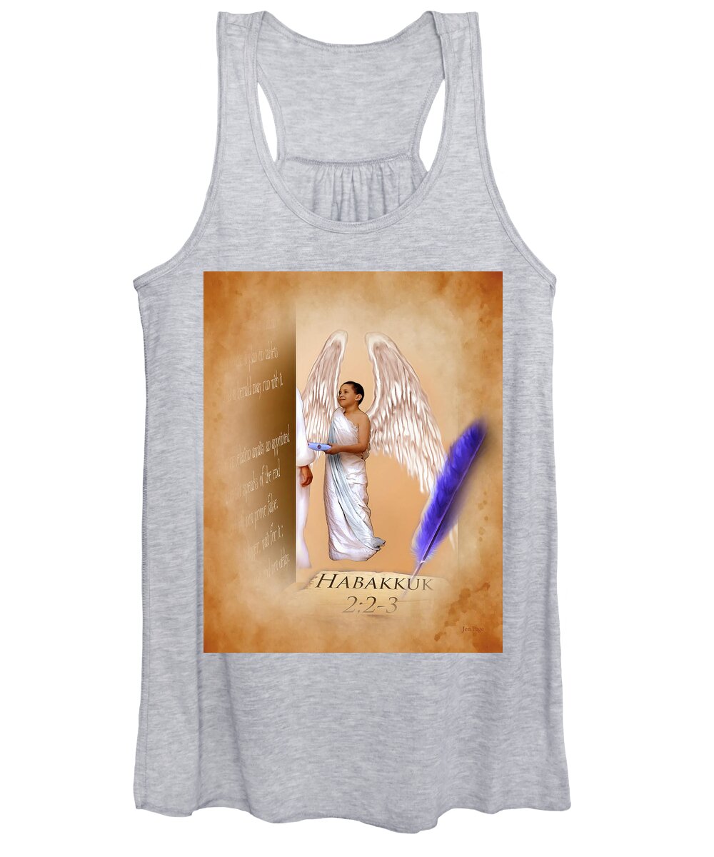 Revelation Room Women's Tank Top featuring the digital art Revelation Room by Jennifer Page