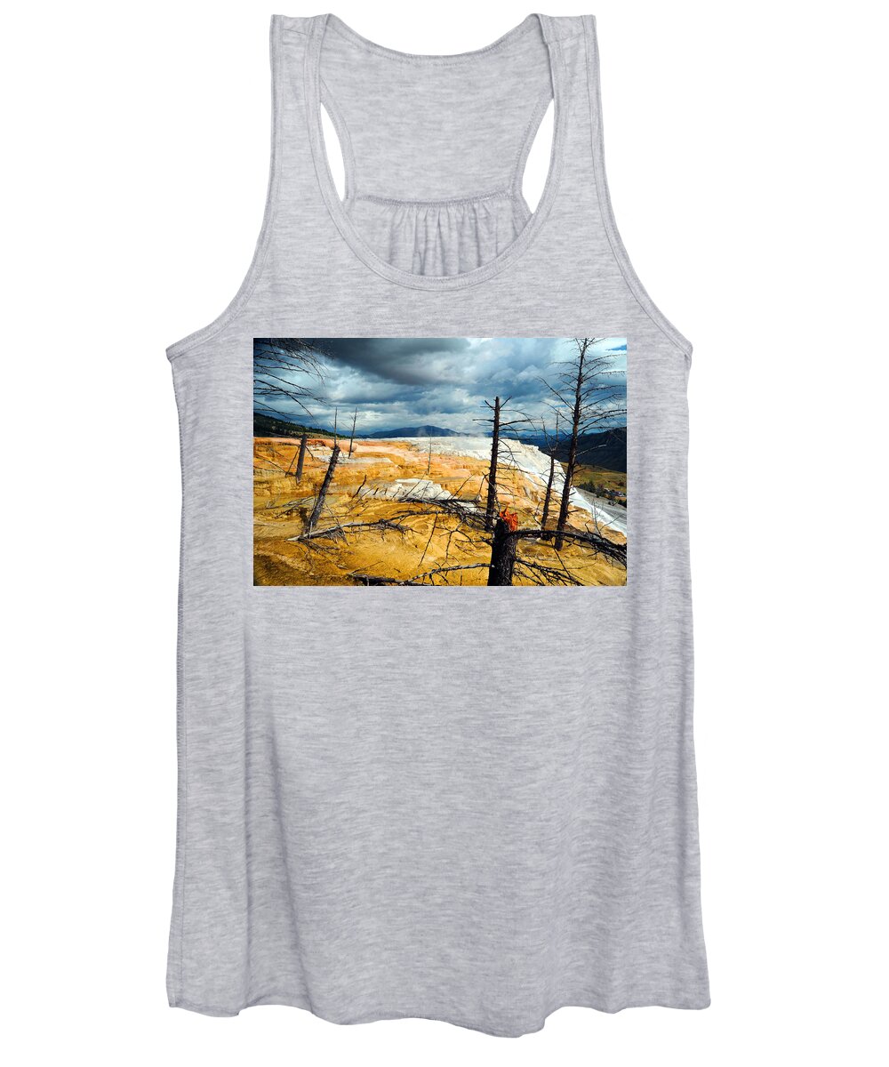 United States Women's Tank Top featuring the photograph Rising Heat by Richard Gehlbach