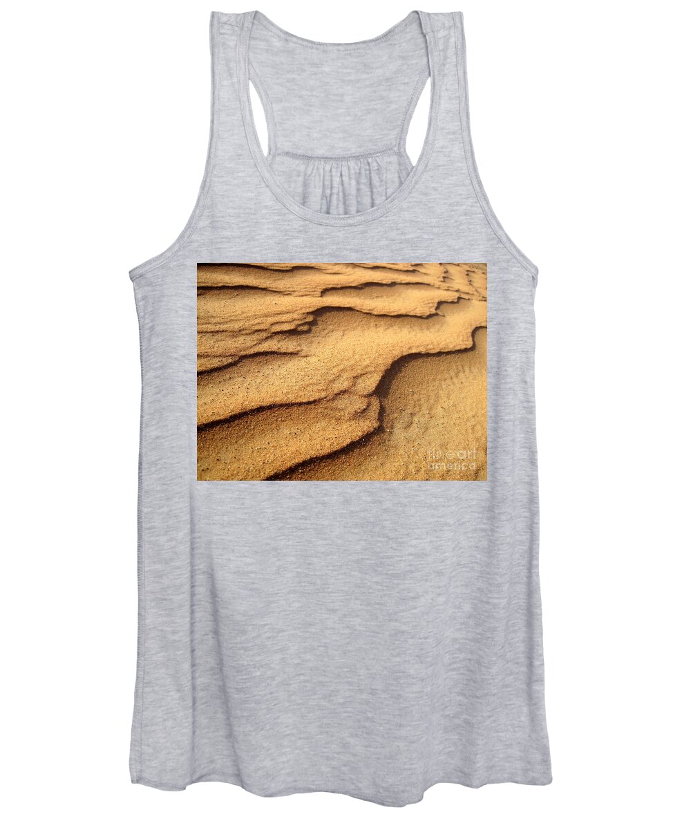 Arid Women's Tank Top featuring the photograph Sand by Amanda Mohler
