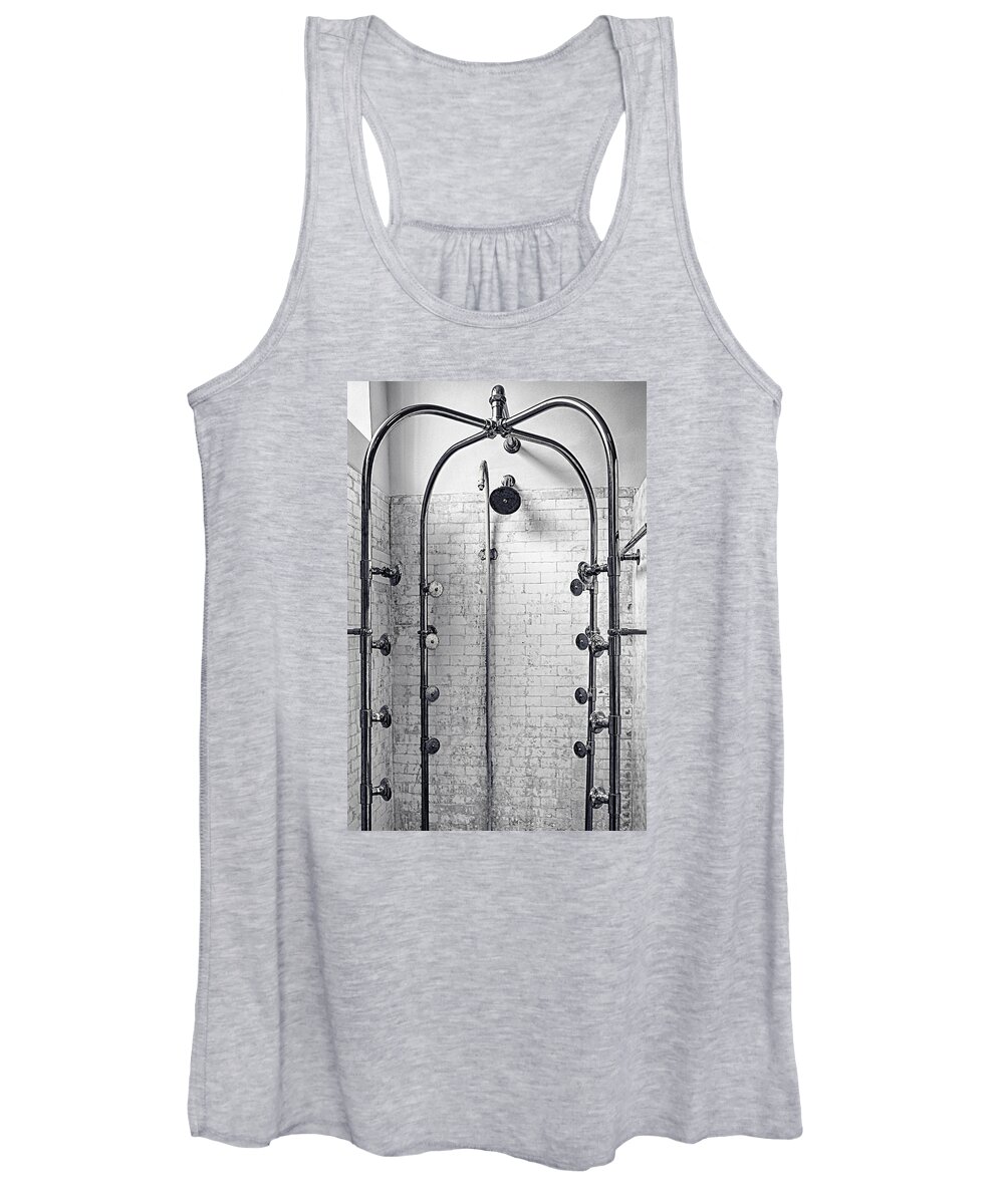 Shower Women's Tank Top featuring the photograph Showerfall by Daniel George