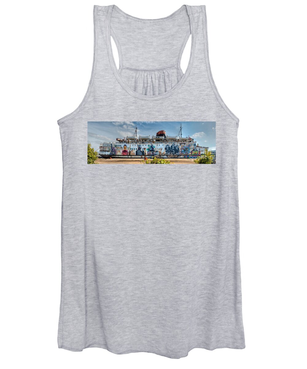 Duke Of Lancaster Women's Tank Top featuring the photograph The Duke of Graffiti by Adrian Evans