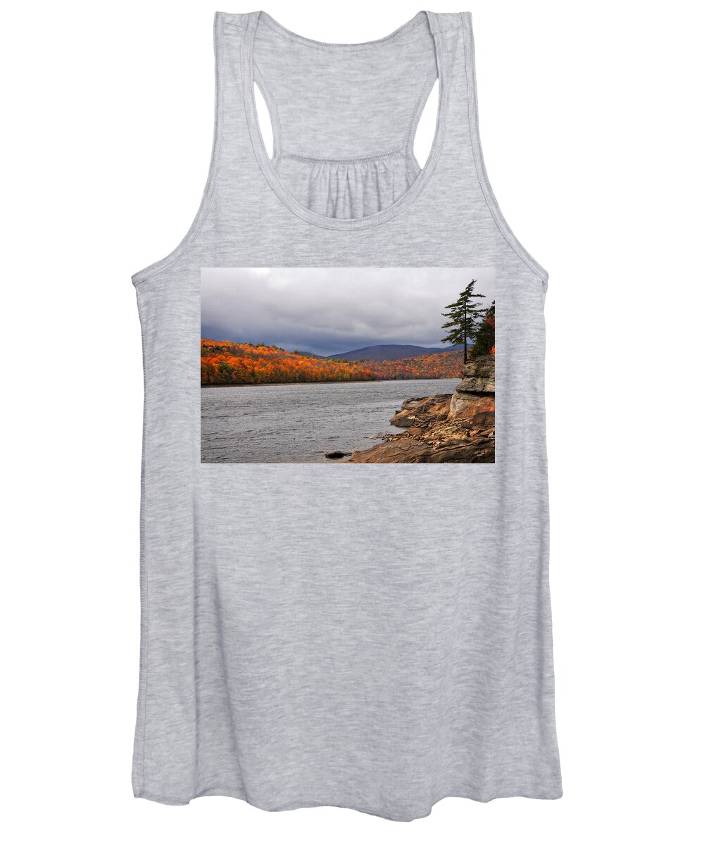 Ledges Women's Tank Top featuring the photograph The Ledges No 1 by Mike Martin