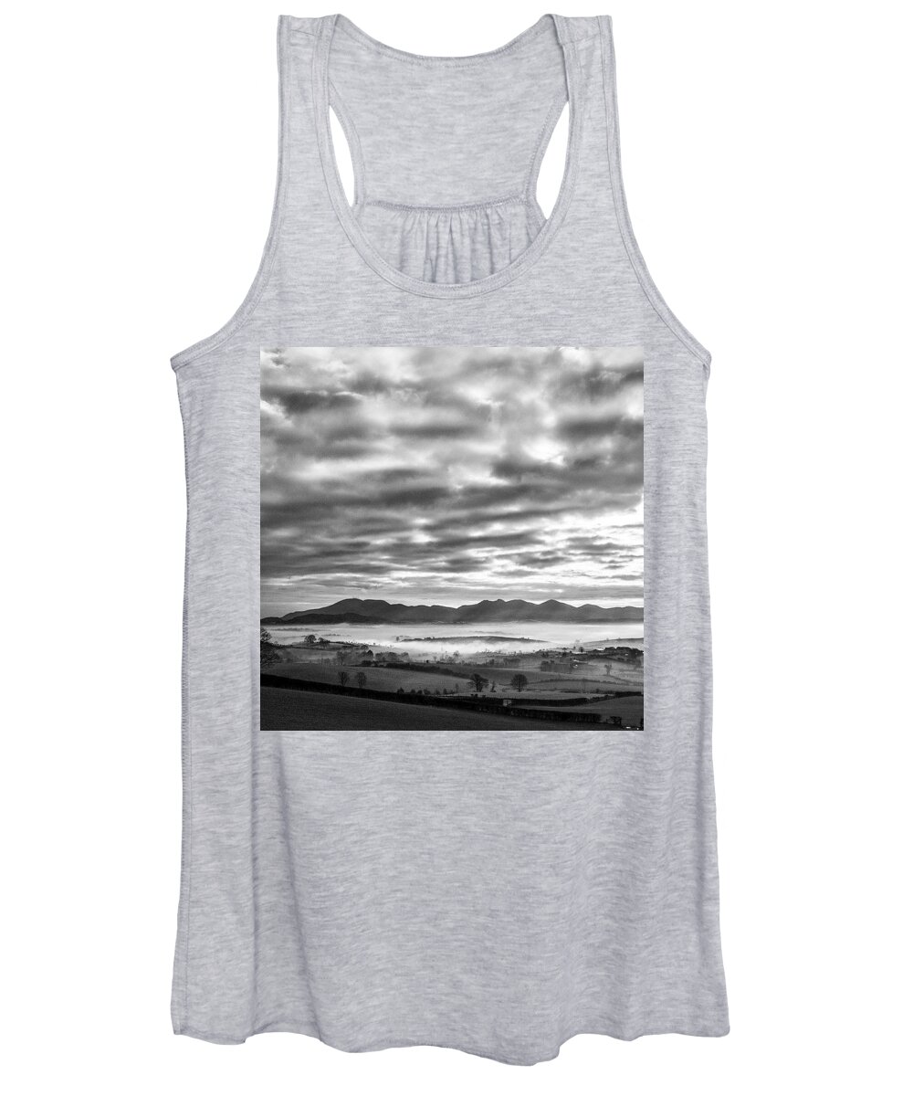  Women's Tank Top featuring the photograph The Mourne Mountains, Northern Ireland by Aleck Cartwright