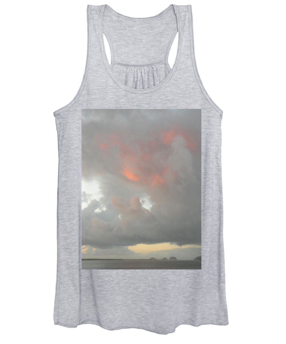 Tornado Women's Tank Top featuring the photograph Tornado Starting by Gallery Of Hope 