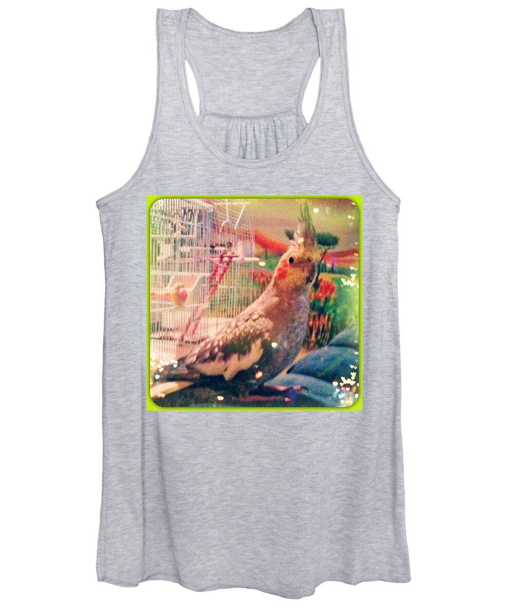 Pets Women's Tank Top featuring the photograph Tucker You #fillmyheartwithhappiness by Anna Porter