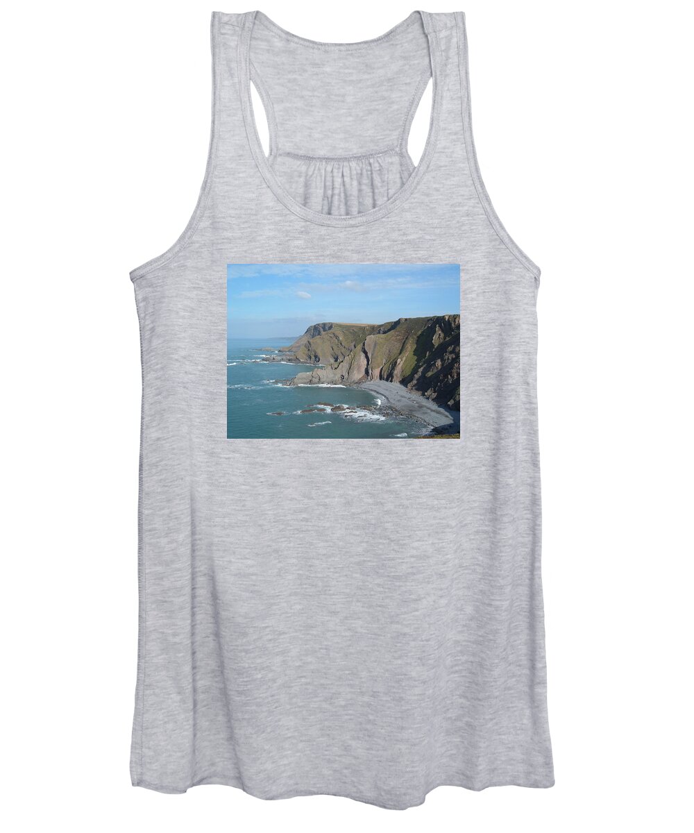 View Women's Tank Top featuring the photograph Higher Sharpnose Point by Richard Brookes