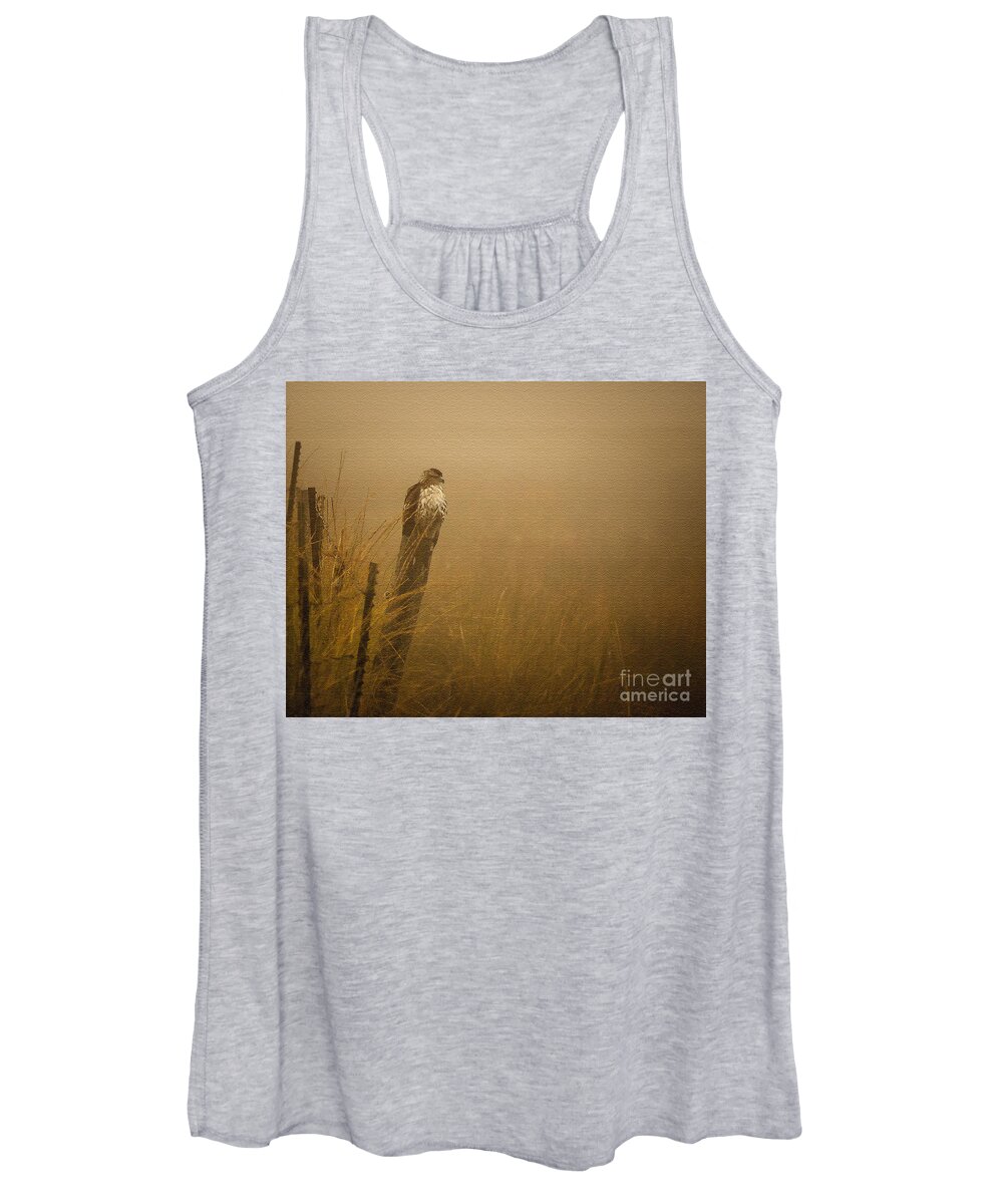 Nature Women's Tank Top featuring the photograph Waiting by Steven Reed