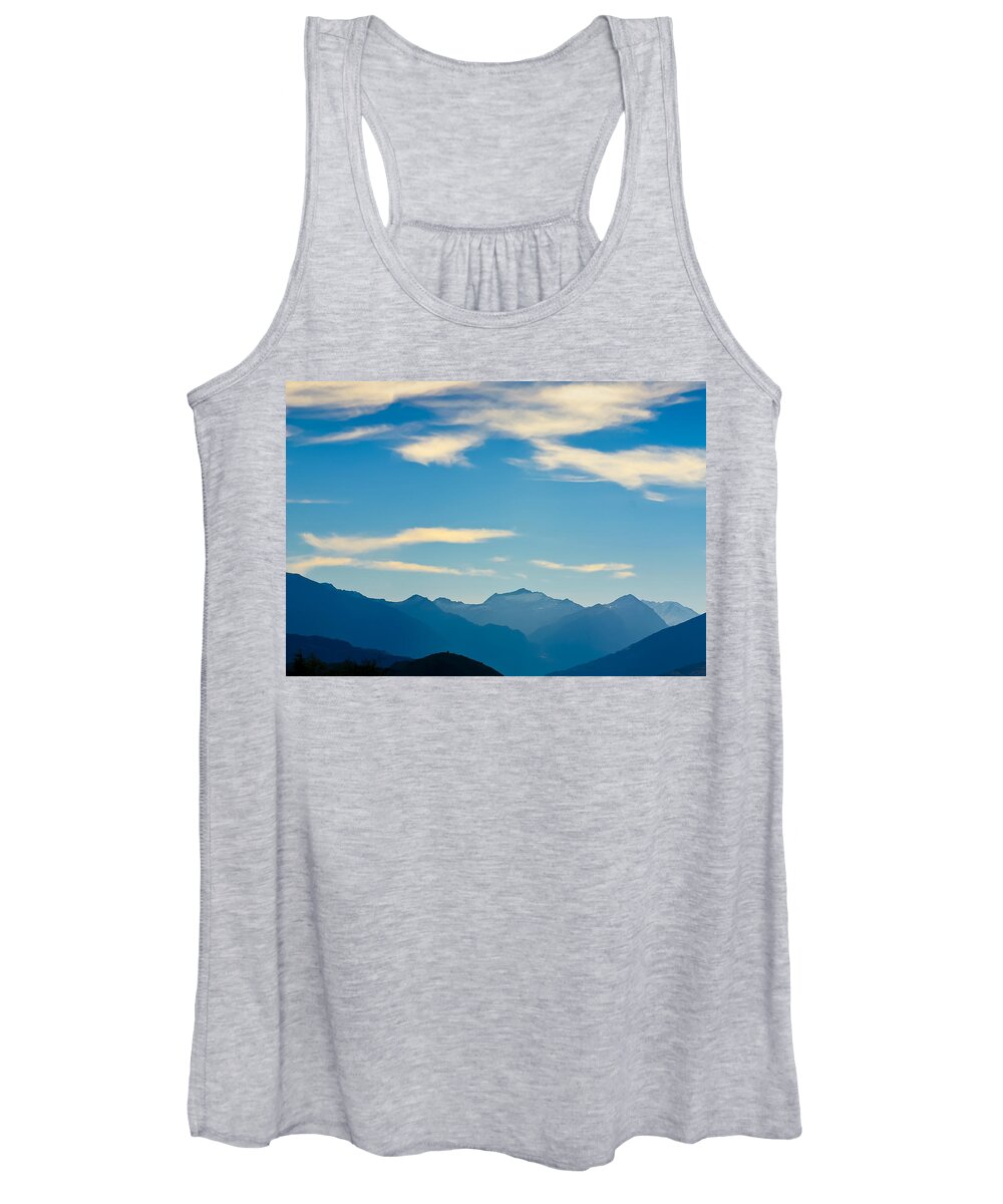 Sky Women's Tank Top featuring the photograph Where earth meets sky by Jenny Setchell
