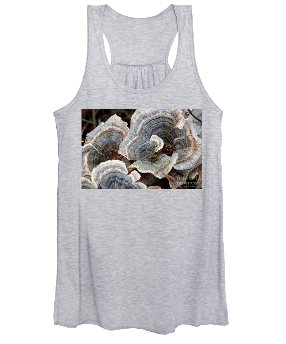 Nature Women's Tank Top featuring the photograph Concentric by Todd Blanchard