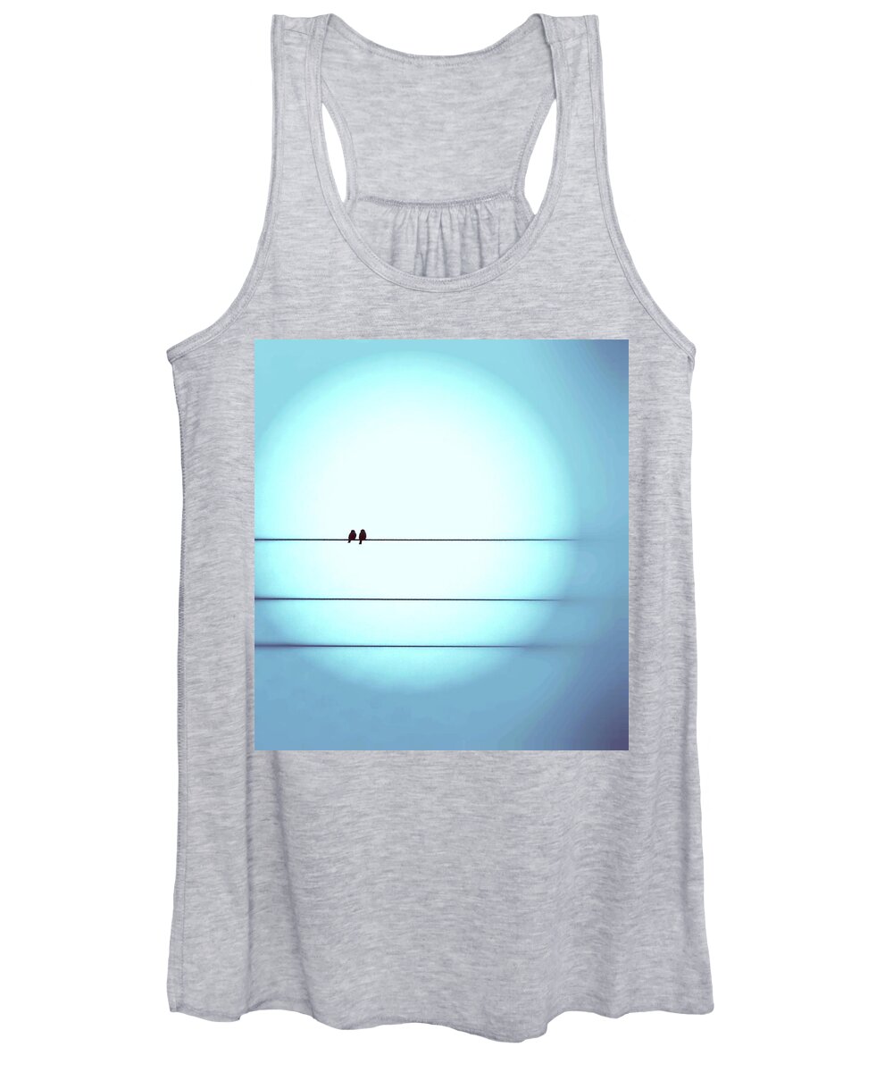 Morning Women's Tank Top featuring the photograph Morning Hopes by Marianna Mills
