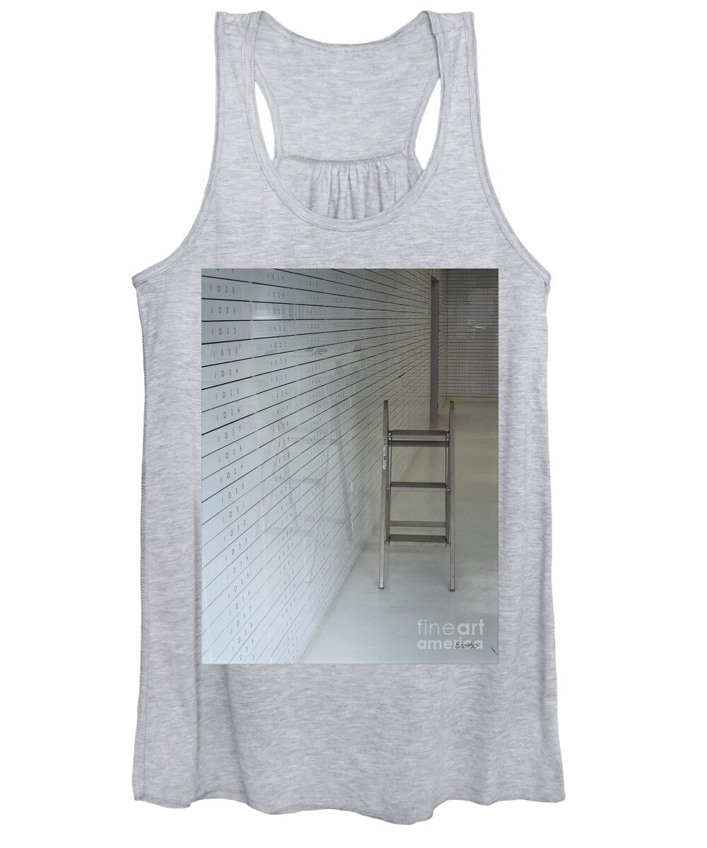 Drawers Women's Tank Top featuring the photograph Paper Shop by Eena Bo