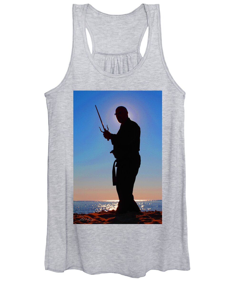 Photography Women's Tank Top featuring the photograph Sai Master by Frederic A Reinecke